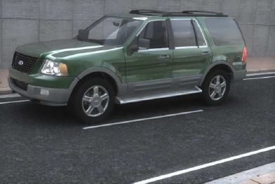 Ford Expedition 3D car model — 3D model download