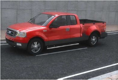 Ford F150 3D car model — 3D model download