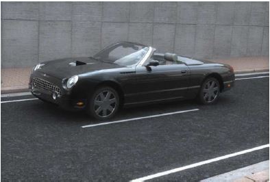 Ford Thunderbird 3D car model — 3D model download