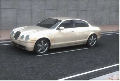 Jaguar S-Type 3D car model — 3D model download