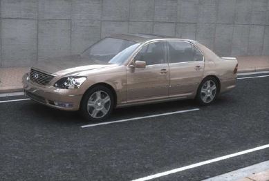 Lexus LS430 3D car model — 3D model download