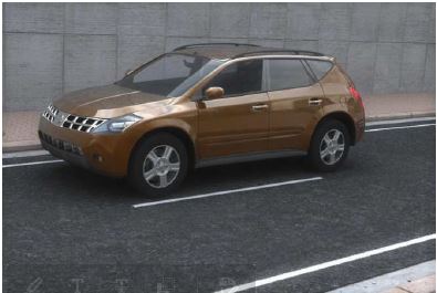 Nissan Murano 3D car model — 3D model download