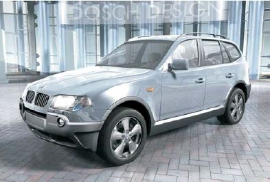 BMW X3 3D car model — 3D model download
