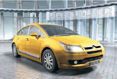 Citroen C4 3D car model — 3D model download