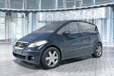 Mercedes A Class 3D car model — 3D model download