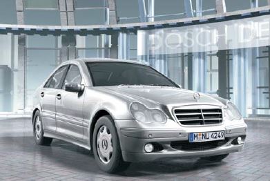 Mercedes C Class 3D car model — 3D model download
