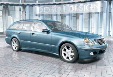 Mercedes E 400 T 3D car model — 3D model download