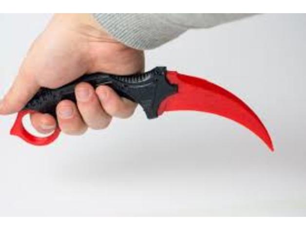 Karambit free 3d model download — 3D model download