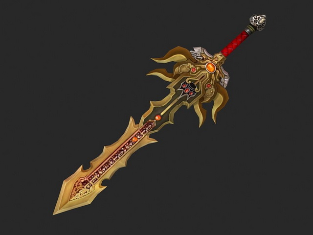 Legendary sword free 3d model download — 3D model download