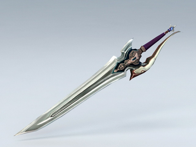 One handed sword free 3d model download — 3D model download