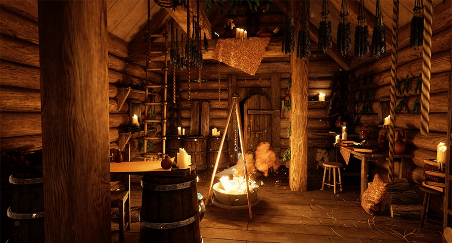 Herbalists Hut unreal engine 4  asset download — 3D model download