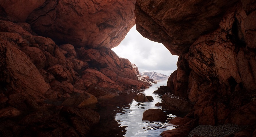 ShoreCaves unreal engine 4  asset download — 3D model download