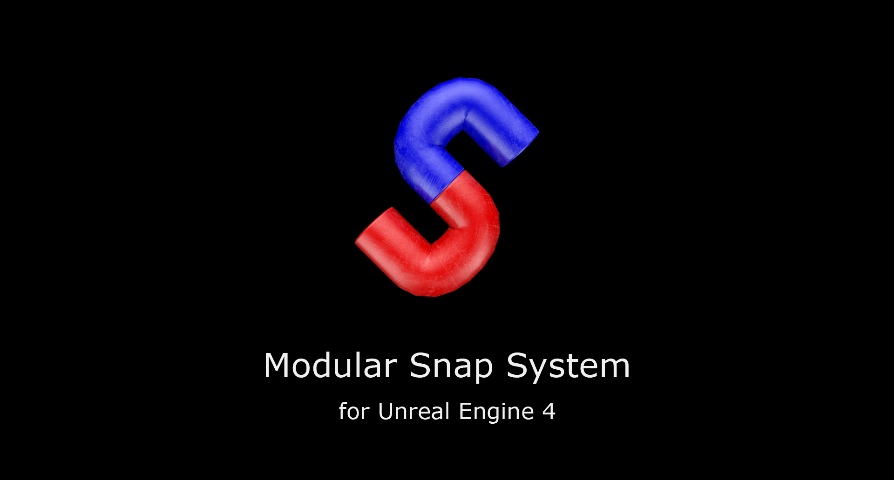 Modular Snap System  unreal engine 4  asset download — 3D model download