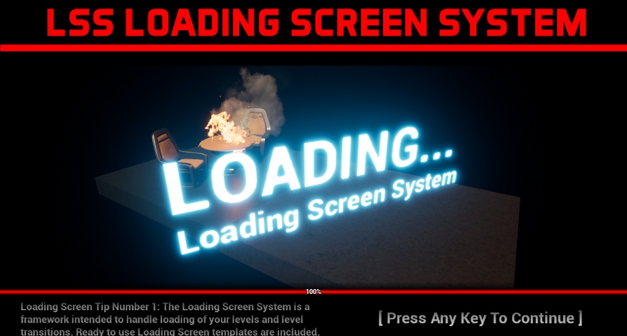 Loading Screen System  unreal engine 4  asset download — 3D model download