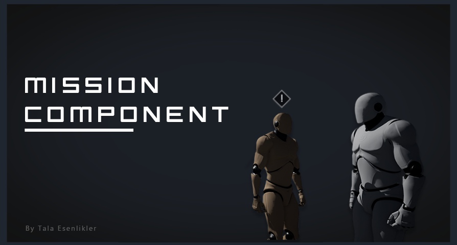Mission Component  unreal engine 4  asset download — 3D model download