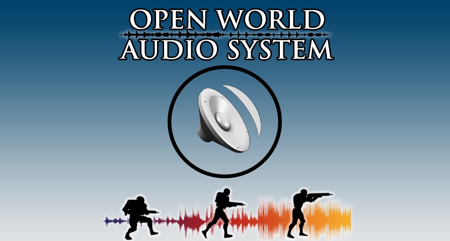Open World Audio System  unreal engine 4  asset download — 3D model download