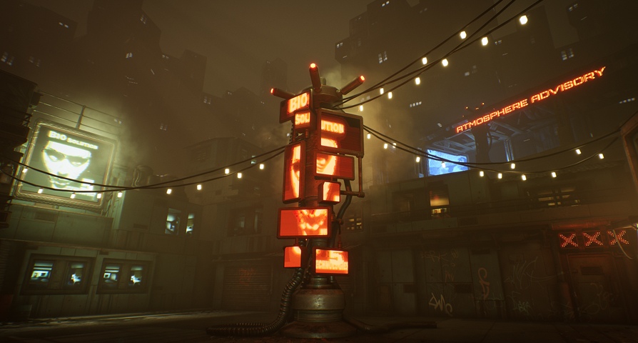 Modular CyberPunk City Asset Pack  unreal engine 4  asset download — 3D model download
