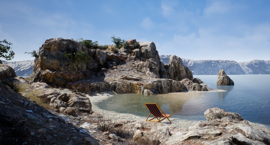 Modular Cliffs  unreal engine 4  asset download — 3D model download