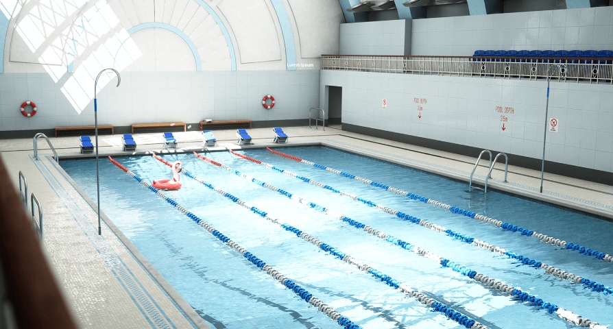 Modular Swimming Pool Megapack  unreal engine 4  asset download — 3D model download