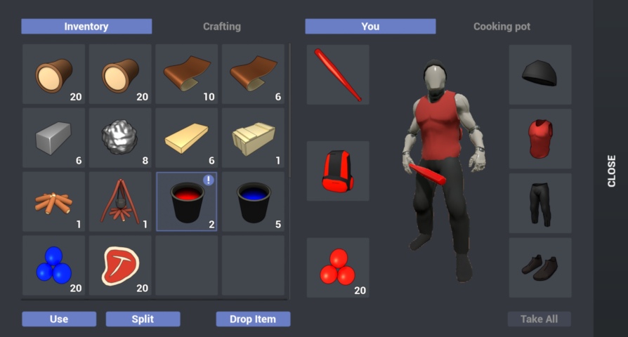 Touch Build and Inventory unreal engine 4  asset download — 3D model download