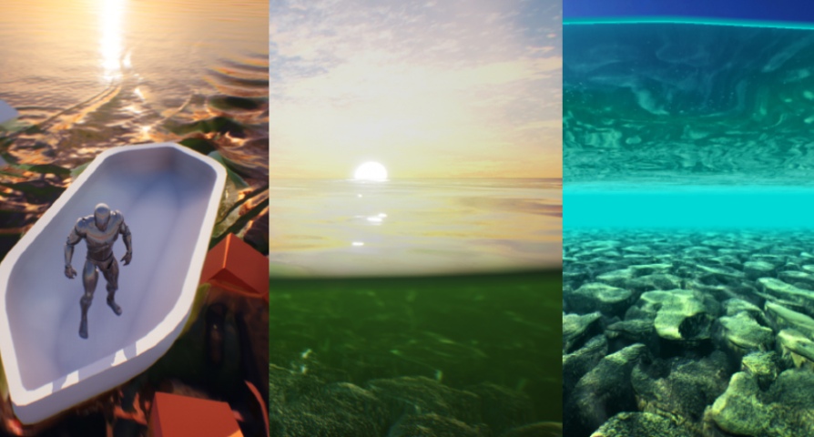 Waterline PRO unreal engine 4  asset download — 3D model download