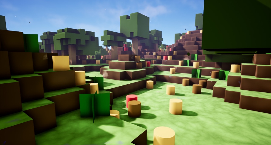 Voxel Sandbox Toolkit  unreal engine 4  asset download — 3D model download