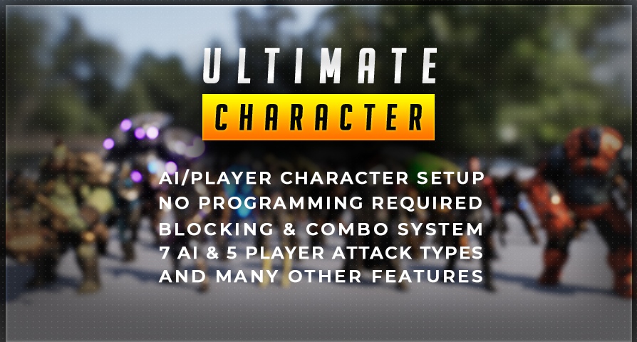 Ultimate Character unreal engine 4  asset download — 3D model download