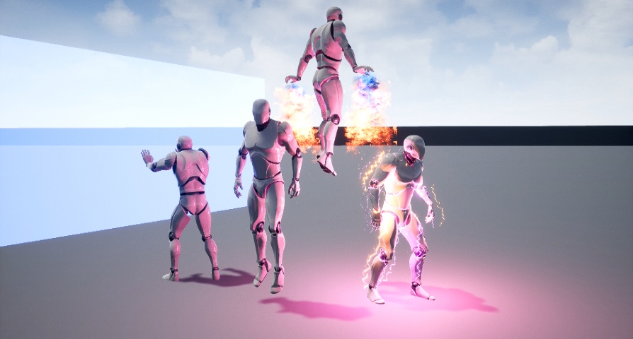 Super Powers unreal engine 4  asset download — 3D model download
