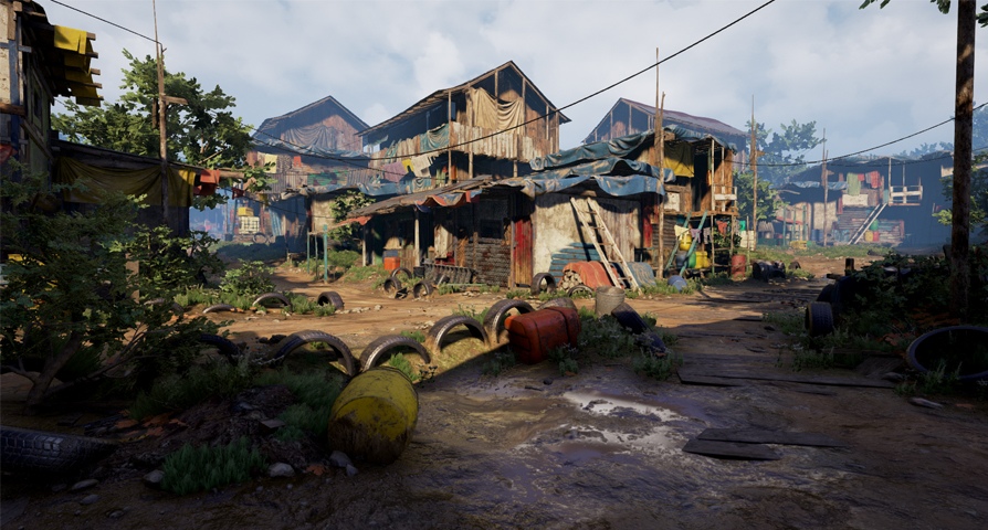 Slums  unreal engine 4  asset download — 3D model download