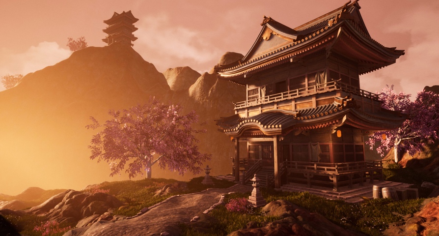 Hidden Shrine  unreal engine 4  asset download — 3D model download