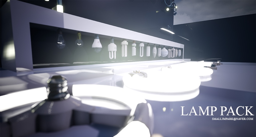 BioteBulb&Lamp Light Pack  unreal engine 4  asset download — 3D model download