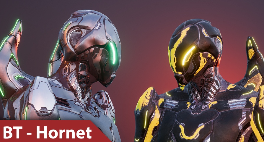 Biotech - Hornet  unreal engine 4  asset download — 3D model download