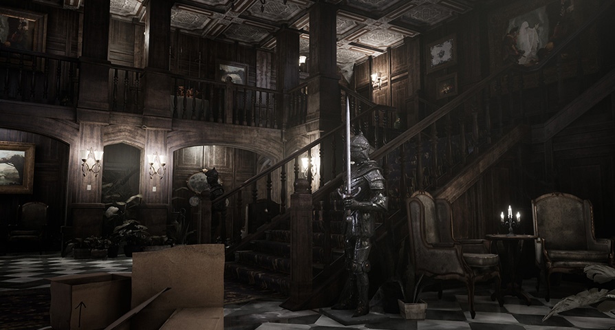 Classic Mansion  unreal engine 4  asset download — 3D model download