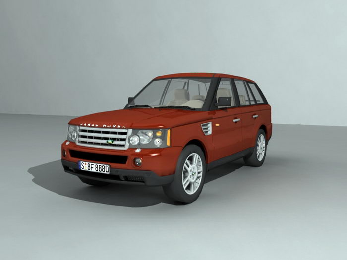 Land Rover Range Rover 3d model — 3D model download