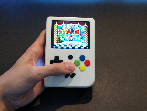 Super Pi Boy ? Raspberry Pi 3 Game Boy free 3d print model download — 3D model download