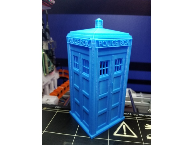 TARDIS Raspberry PI 3 case free 3d print model download — 3D model download