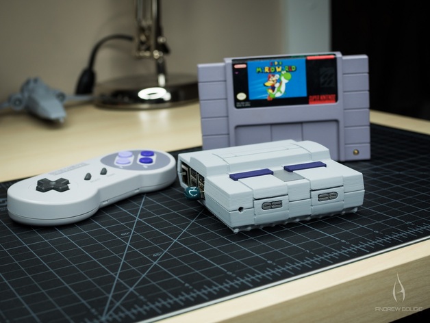 Mini SNES ? Raspberry Pi 2/3 Case free 3d print model download — 3D model download