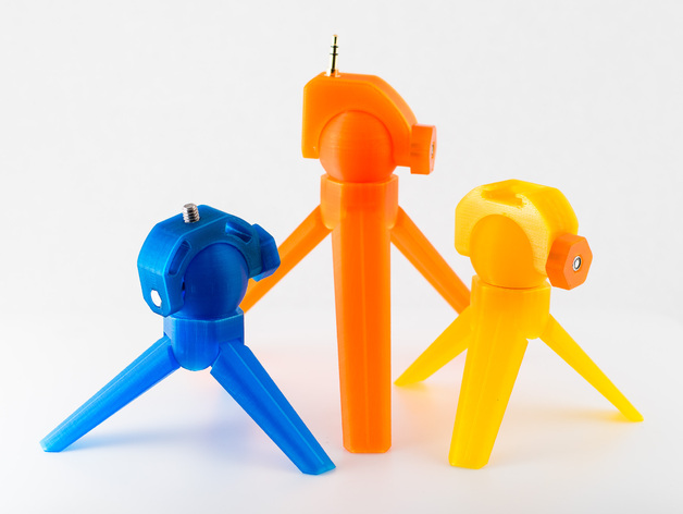 Mini Tripods free 3d print model download — 3D model download