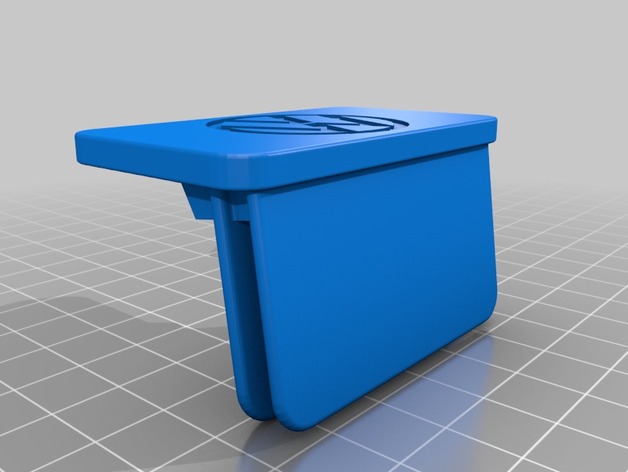 VW Tiguan Magnetic Phone Holder free 3d print model download — 3D model download