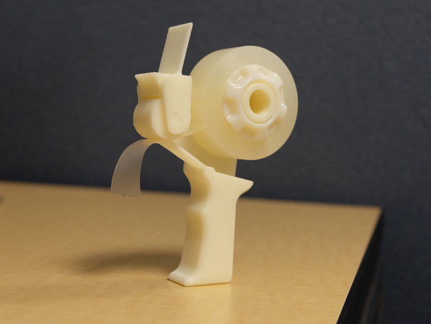 Mini Tape Gun ? Tape Dispenser free 3d print model download — 3D model download