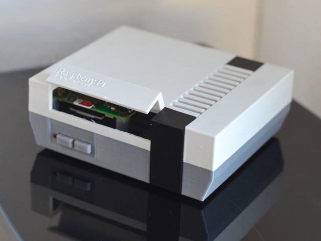 Mini NES Pi 3 Case free 3d print model download — 3D model download