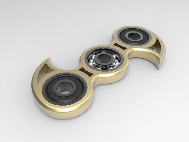 Fidget Spinner free 3d print model download — 3D model download
