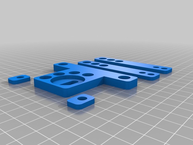 Mounting plates free 3d print model download — 3D model download