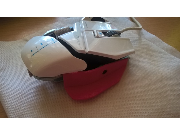 R.A.T. 5 right finger (pinky) rest free 3d print model download — 3D model download