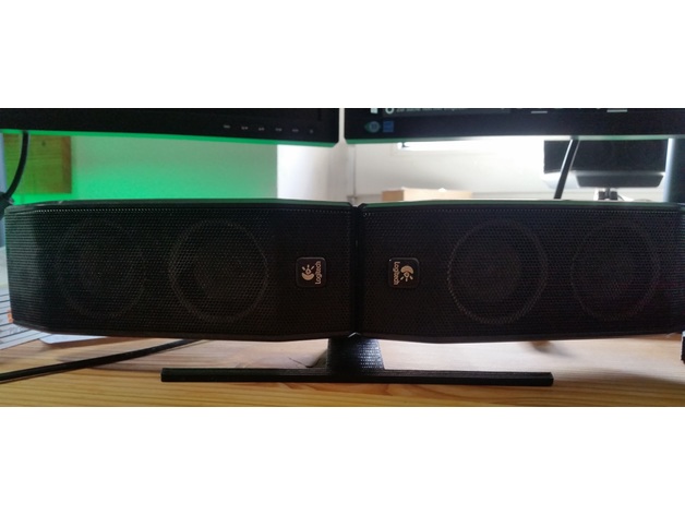 Logitech speaker mount free 3d print model download — 3D model download