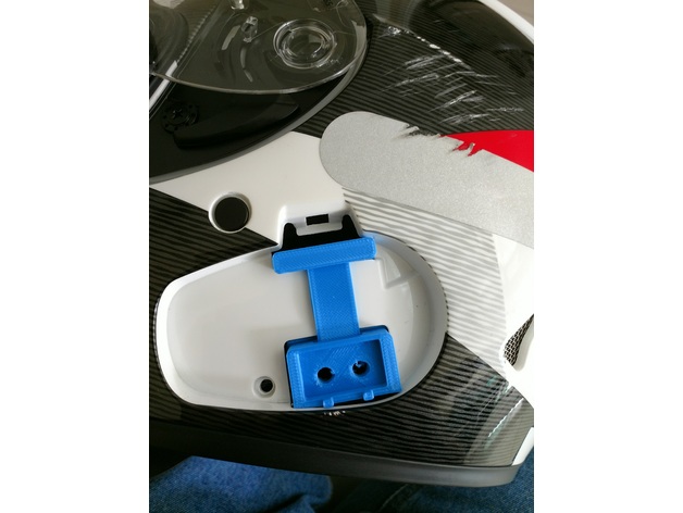 Intercom V6 bracket for Bell Qualifier Helmets free 3d print model download — 3D model download