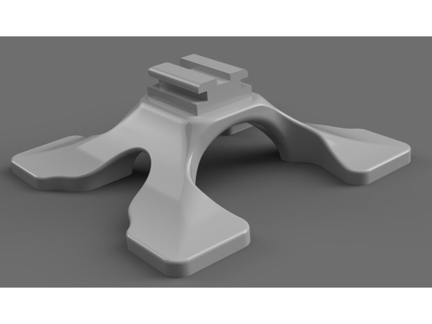 Sony / Minolta flash foot. Flash stand free 3d print model download — 3D model download