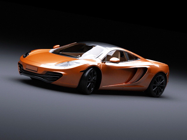 McLaren MP4-12C free 3d model download — 3D model download