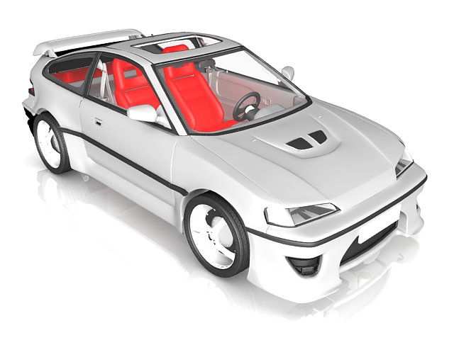 Concept Race Car free 3d model download — 3D model download