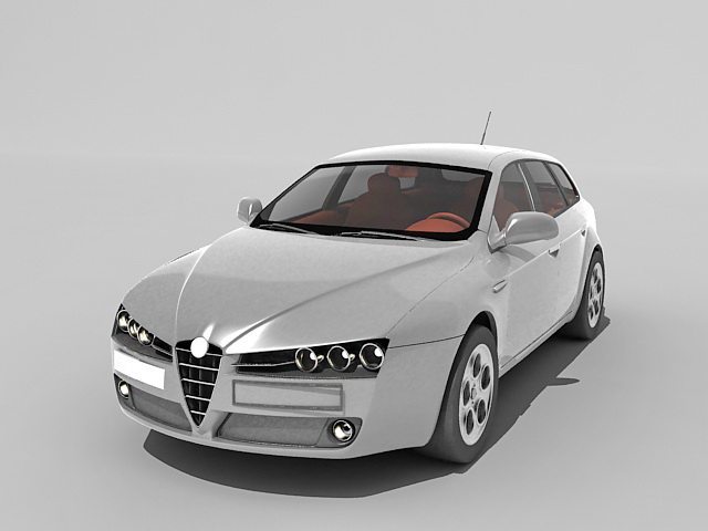 Alfa Romeo 159 free 3d model download — 3D model download